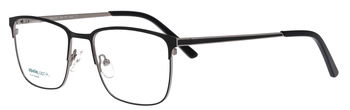 abele optik Brille schwarz matt für Herren 150221